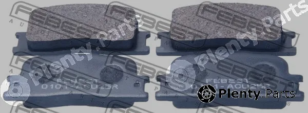 Febest 0101-ACU25R — Brake Pad Set, disc brake