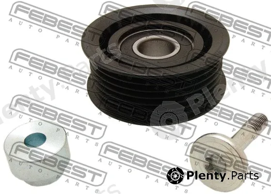Febest 1488-001 — Deflection/Guide Pulley, V-ribbed belt