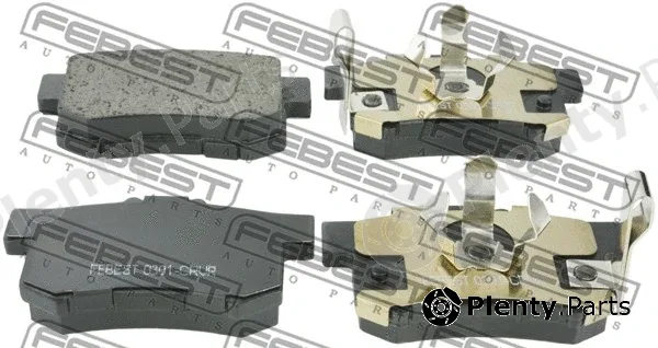 Febest 0301-CRVR — Brake Pad Set, disc brake
