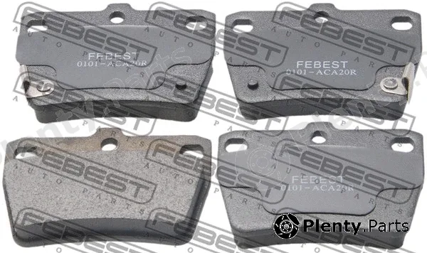 Febest 0101-ACA20R — Brake Pad Set, disc brake