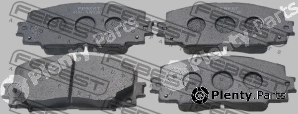 Febest 0101-NSP130F — Brake Pad Set, disc brake