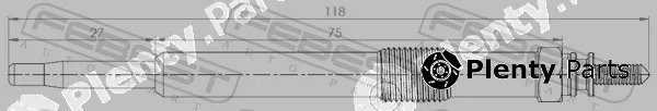 Febest 25642-004 — Glow Plug