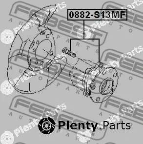 Febest 0882-S13MF — Wheel Hub