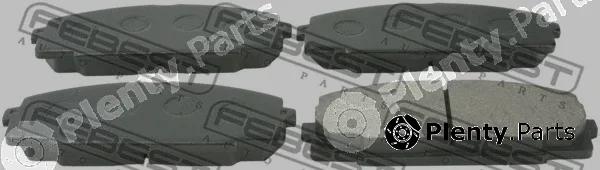 Febest 0101-KLH12F — Brake Pad Set, disc brake