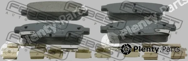 Febest 1801-ASJR — Brake Pad Set, disc brake