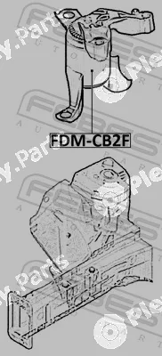 Mounting, engine