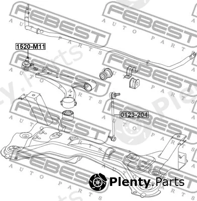 Febest 1520-M11 — Ball Joint