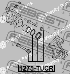 Febest 1275-TUCR — Repair Kit, brake caliper
