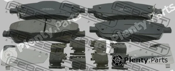 Febest 0101-ADT270F — Brake Pad Set, disc brake