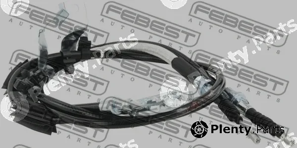 Febest 21100-ECCS18 — Cable Pull, parking brake