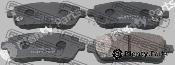 Febest 0501-DEF — Brake Pad Set, disc brake