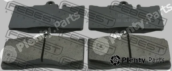 Febest 0101-UCF30F — Brake Pad Set, disc brake