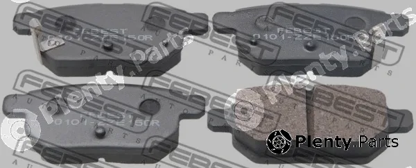Febest 0101-ZZE150R — Brake Pad Set, disc brake
