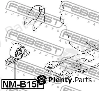 Mounting, engine