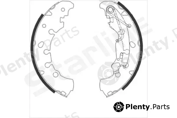 Starline BC09090 — Brake Shoe Set