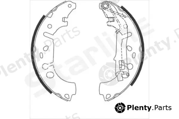 Starline BC09100 — Brake Shoe Set