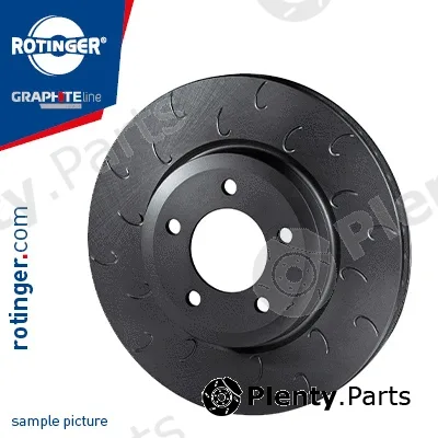 Rotinger RT2884-GLT9 — Brake Disc GRAPHITE HOOK SLOTTED