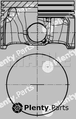 Metal Leve P9799 — Piston