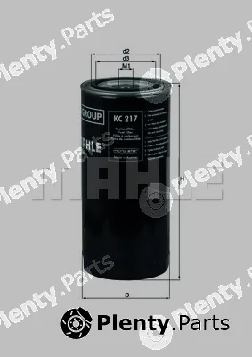 Metal Leve KC217 — Fuel Filter
