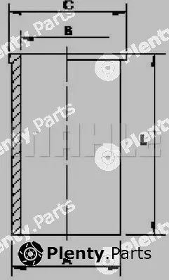 Metal Leve C1147 — Cylinder Sleeve