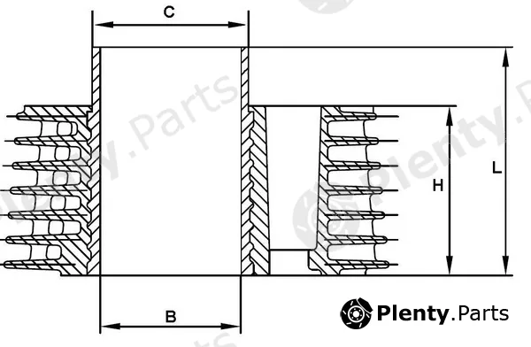 Metal Leve C9201 — Cylinder Sleeve
