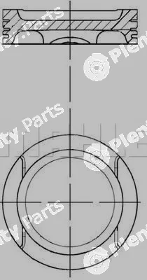 Metal Leve P9761 — Piston