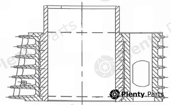Metal Leve C9756 — Cylinder Sleeve