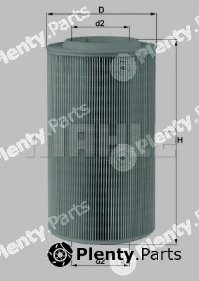 Metal Leve LX2059 — Air Filter