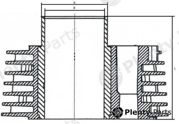 Metal Leve C9838 — Cylinder Sleeve