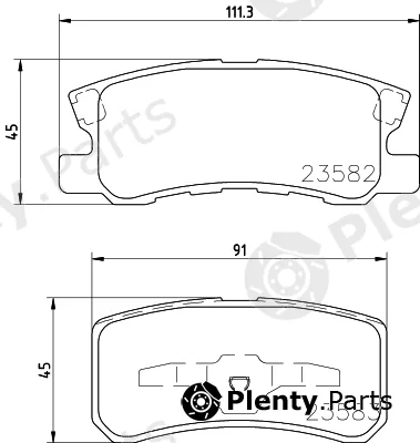 Cobreq N-1470 — Brake Pad Set, disc brake