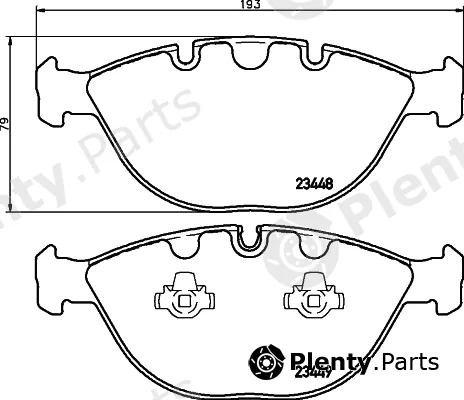 Cobreq N-1720 — Brake Pad Set, disc brake