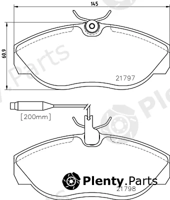 Cobreq N-553 — Brake Pad Set, disc brake