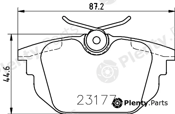 Cobreq N-559 — Brake Pad Set, disc brake