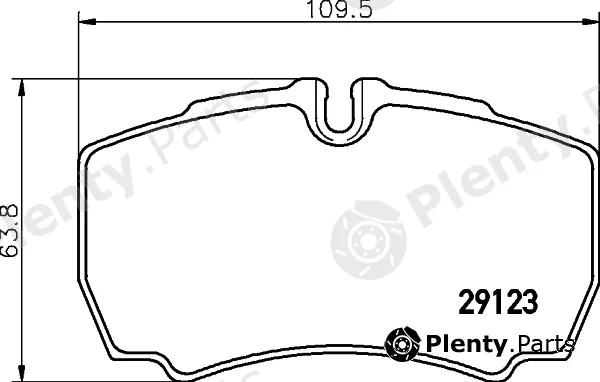 Cobreq N-2147P — Brake Pad Set, disc brake Max Performance