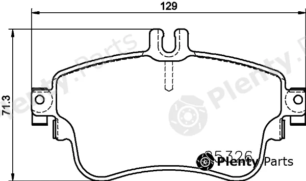 Cobreq N-2002 — Brake Pad Set, disc brake
