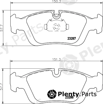 Cobreq N-859 — Brake Pad Set, disc brake
