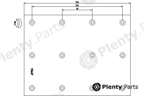 Cobreq 0710 — Brake Lining Kit, drum brake
