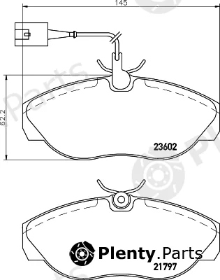 Cobreq N-565 — Brake Pad Set, disc brake