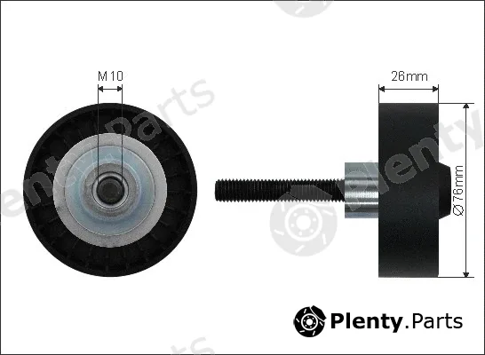 Caffaro 22-99 — Deflection/Guide Pulley, V-ribbed belt