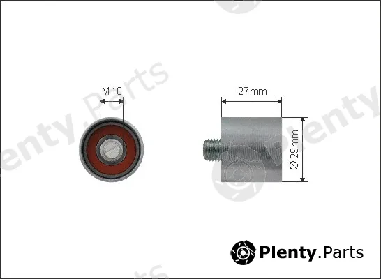 Caffaro 218-00 — Tensioner Pulley, timing belt