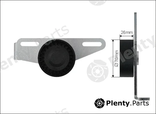Caffaro 500059 — Belt Tensioner, V-ribbed belt