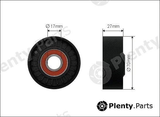 Caffaro 11-97 — Tensioner Pulley, V-ribbed belt