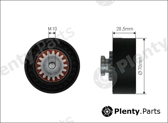 Caffaro 35-96 — Tensioner Pulley, V-ribbed belt