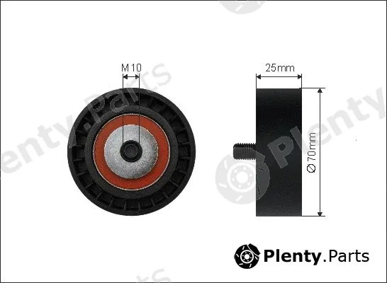Caffaro 19-99 — Tensioner Pulley, V-ribbed belt