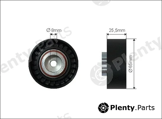 Caffaro 05-06 — Deflection/Guide Pulley, V-ribbed belt