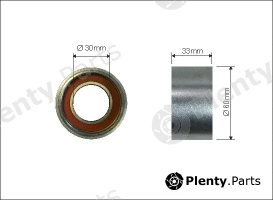 Caffaro 361-00 — Tensioner Pulley, timing belt