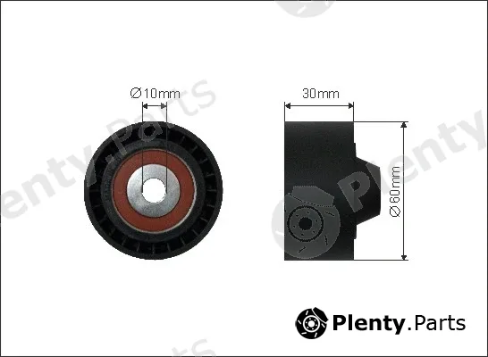 Caffaro 23-99 — Deflection/Guide Pulley, V-ribbed belt