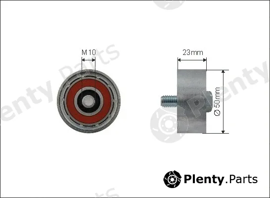 Caffaro 500488 — Deflection/Guide Pulley, V-ribbed belt