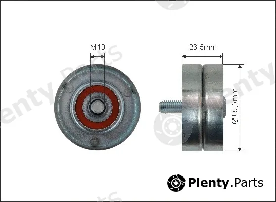 Caffaro 399-99 — Tensioner Pulley, V-ribbed belt