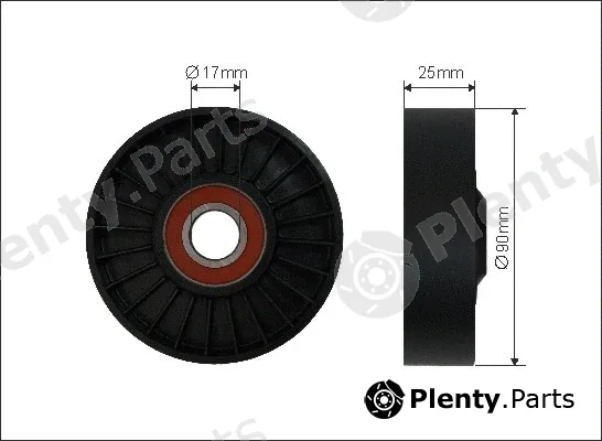 Caffaro 12-99 — Tensioner Pulley, V-ribbed belt